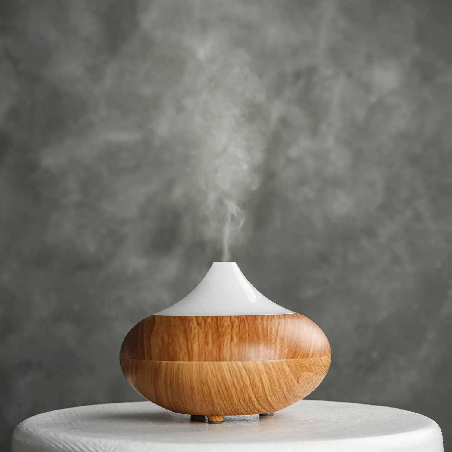 calming atmosphere with sleek essential oil diffusers